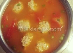 西红柿肉丸汤
