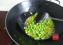 毛豆米炒海带的做法图解6