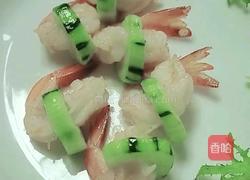 翡翠玉带虾仁的做法图解10