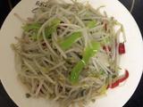 青椒豆芽菜