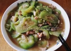 丝瓜炒肉丝