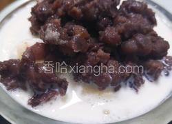蜂蜜牛奶红豆沙冰
