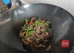 青椒鸡蛋嫩牛肉丝的做法图解7
