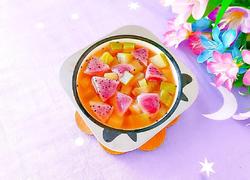 冬瓜皮火龙果甜汤