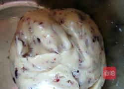 猪油版蔓越莓饼干的做法图解4