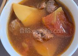 番茄土豆炖牛腩