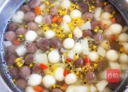 冰糖雪梨糯米丸的做法图解10