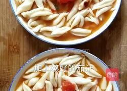 茄汁剪刀面的做法图解6