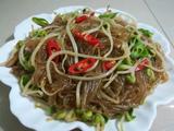 黄豆芽炒粉丝