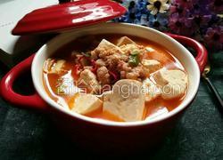 红烧肉沫豆腐