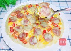 腊肠土豆米饭披萨(平底锅版)的做法图解17