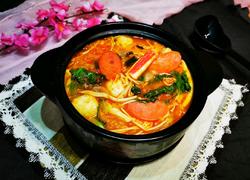韩国泡菜芝士火锅