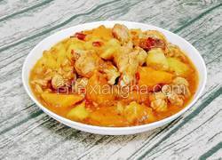 翅根炖土豆胡萝卜