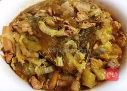 猪肉白菜粉条的做法图解6