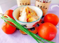 黄花番茄虫草花鸡汤的做法图解1