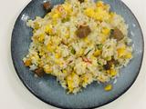牛肉丁玉米粒蛋炒饭的做法[图]