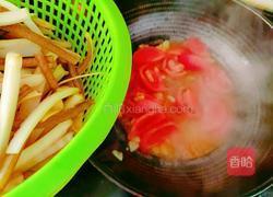 西红柿炒蒲菜的做法图解9