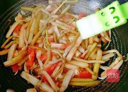 西红柿炒蒲菜的做法图解11