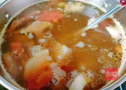 野生青杠菌牛骨汤的做法图解13