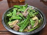 荷兰豆炒牛肉