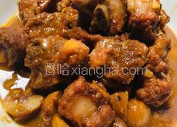 橙汁烧板栗排骨
