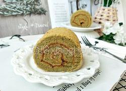 抹茶口味蛋糕卷