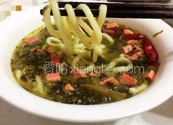 雪菜乌冬面