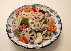 荷塘菱藕小炒