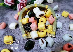 彩虹豆沙卷