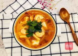 西红柿虾仁豆腐汤的做法图解15