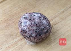 黑米芝士肉松饭团的做法图解7