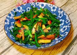 韭菜炒豆干