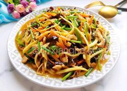 鱼香茭白肉丝