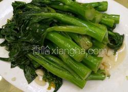白灼菜心