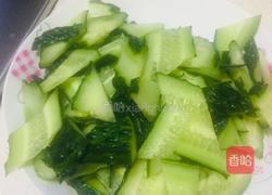 青瓜炒蛋的做法图解1