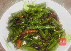 干煸四季豆的做法图解7
