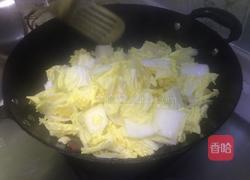 娃娃菜腐竹烧丸子的做法图解6
