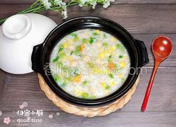 扇贝田园砂锅粥