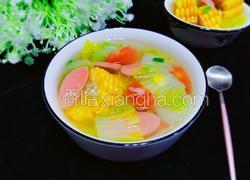 白菜玉米清脂养颜汤