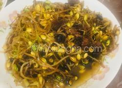 豆豉鲮鱼炒黄豆芽