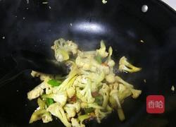 炒花菜的做法图解5