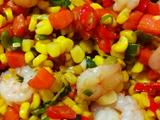 完全没有腥味鲜甜好吃的玉米胡萝卜虾仁的做法[图]
