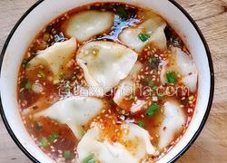 韭菜锅巴鸡蛋饺子