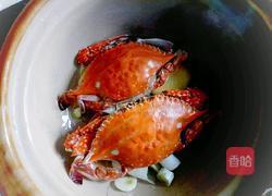 捞只蟹子做汤喝的做法图解3