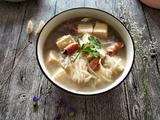 萝卜墨斗豆腐汤