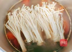 金针菇番茄椰汁牛骨汤的做法图解10