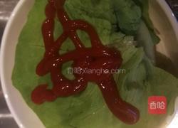 豪华牛排干酪三酱有机食蔬汉堡的做法图解11
