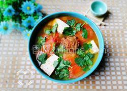 西红柿白菜豆腐汤
