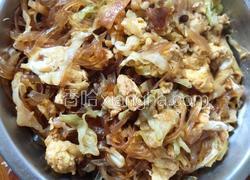 橄榄鸡蛋炒粉条