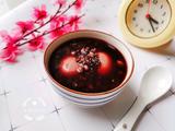 红豆黑米鸡蛋甜汤